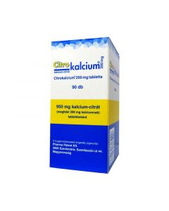 Citrokalcium 200 mg tabletta (Pingvin Product)