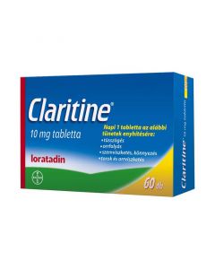 Claritine 10 mg tabletta