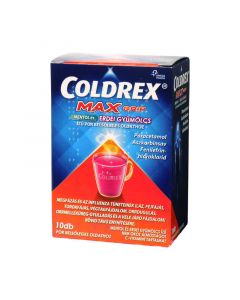 Coldrex MaxGrip mentol és erdei gyümölcs ízű por belsőleges oldathoz