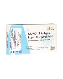 Covid-19 antigén Alltest nyálteszt