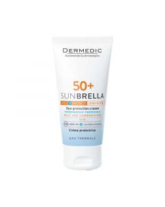 Dermedic Sunbrella Fényvédő arckrém SPF 50+ zsíros és kombinált bőrre
