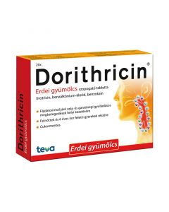 Dorithricin szopogató tabletta Erdei gyümölcs (Pingvin Product)