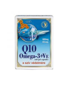 Dr. Chen Q10 koenzim+Omega-3+E-vitamin kapszula 