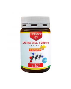 Dr.Herz Lysine-HCL 1000 mg C-vitamin tabletta (Pingvin Product)