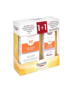 Eucerin Sun Sensitive Protect Extra könnyű fényvédő csomag