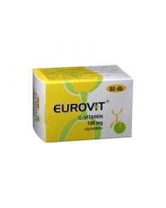 Eurovit C-vitamin 100mg rágótabletta