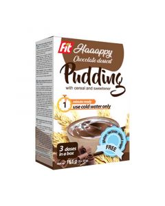 Fit Happy csokoládé ízű puding  hozzáadott cukor nélkül