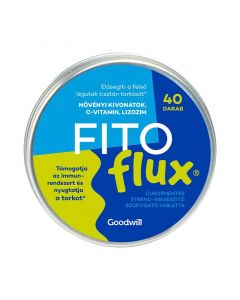 Fitoflux étrend-kiegészítő szopogató tabletta édesítőszerrel