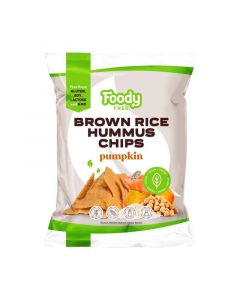 Foody Free barna rizs & hummus chips sütőtökkel gluténmentes