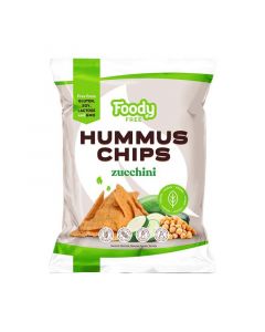 Foody Free Hummus chips cukkinivel
