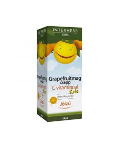 Kids Grapefruitmag csepp C-vitaminnal INTERHERB (Pingvin Product)