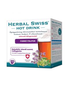 HERBAL SWISS HOT DRINK Gyógynövény-kivonatokat tartalmazó insant italpor (Pingvin Product)