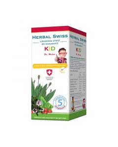 Herbal Swiss Kid Lándzsás útifű-Kakukkfű étr.k.fol (Pingvin Product)