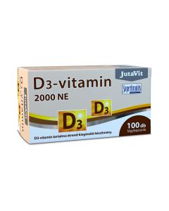 Jutavit D3-vitamin 2000 NE lágykapszula