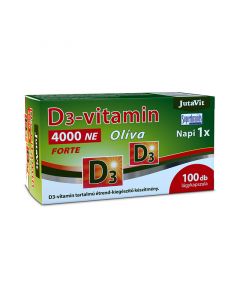 Jutavit D3-vitamin 4000NE Olíva Forte lágykapszula