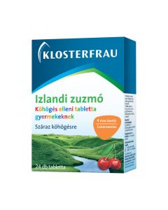 Klosterfrau Izlandi zuzmó köhögés elleni tabletta gyermekeknek