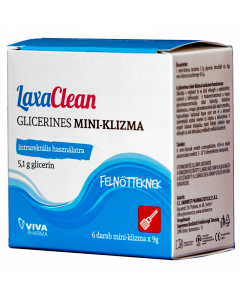 LaxaClean Glicerin Klizma mini felnőtt (Pingvin Product)