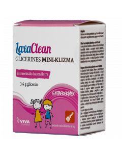LaxaClean Glicerin Klizma mini gyermek (Pingvin Product)