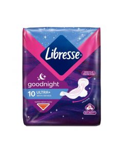 Libresse Ultra Thin Goodnight vékony, szárnyas egészségügyi betét éjszakai használatra (Pingvin Product)