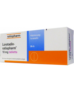 Loratadin-ratiopharm 10 mg tabletta (Pingvin Product)