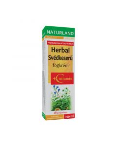 Naturland Herbal Svédkeserű fogkrém+C vitamin