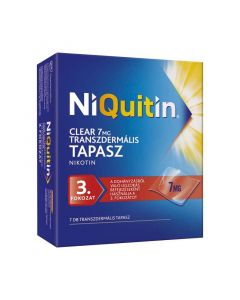 NiQuitin Clear 7 mg transzdermális tapasz