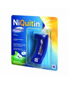 NiQuitin Minitab 1,5 mg préselt szopogató tabletta