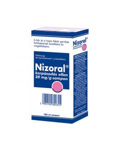 Nizoral 20 mg g shampon korpásodás ellen