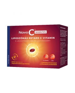 Novo C Komplex Forte liposzómás retard C-vitamin lágykapszula