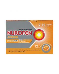 Nurofen Junior narancsízű 100 mg lágy rágókapszula