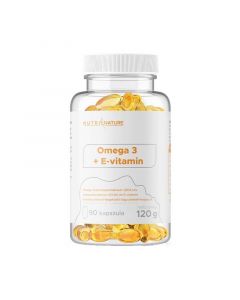 Nutri Nature Omega3+E vitamin kapszula