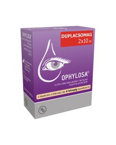 Ophylosa 0,15% oldatos szemcsepp Duopack