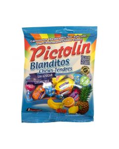 Pictolin gyümölcsízesítésű cukormentes puhakaramell édesítőszerekkel