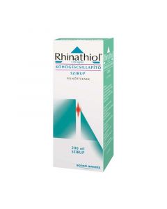 Rhinathiol 1,33 mg/ml köhögéscsillapító szirup felnőtteknek