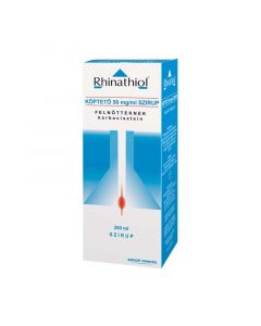 Rhinathiol köptető 50 mg/ml szirup felnőtteknek