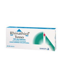 Rhinathiol Tusso 100 mg tabletta