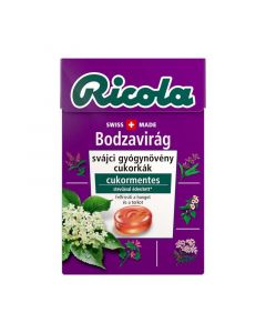 Ricola Gyógynövényes cukorka Bodza (Pingvin Product)