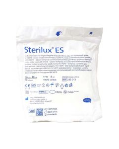 Sterilux ES hajtogatott mull-lap 8 rétegű 10x10 cm
