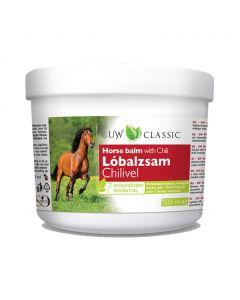 UW Lóbalzsam Chilivel+7 Gyógynövény (500ml)