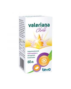 Valeriana Chill gyógynövénykivonatok kendermagolajban étrend-kiegészítő lágy zselatin kapszula