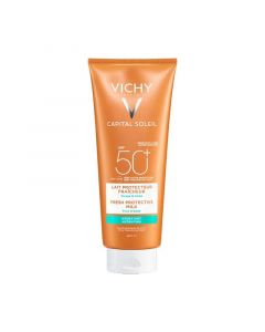 Vichy Capital Soleil Hidratáló naptej arcra és testre SPF 50+