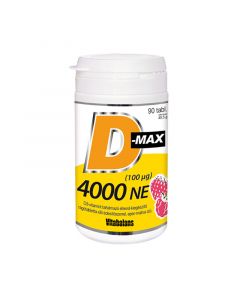 Vitabalans D-Max D3 vitamin 4000NE rágótabletta