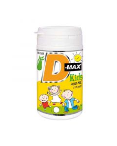 Vitabalans D-Max Kids D3-vitamin 400 NE rágótabletta