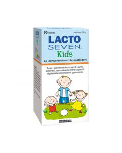 Lacto Seven Kids tabletta eper-málna