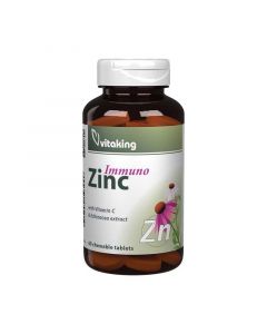 Vitaking Cink Immuno 23 mg rágótabletta (Pingvin Product)