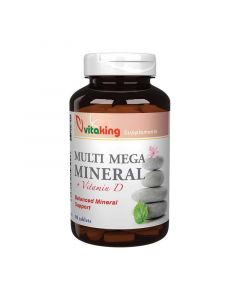 Vitaking Multi Mega Mineral+D-vitamin tabletta