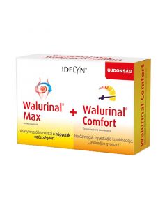 Walurinal Max tabletta+Walurinal Comfort por