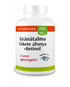 XXL Gránátalma Feketeáfonya+Retinol tabletta 