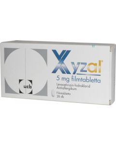 Xyzal 5 mg filmtabletta