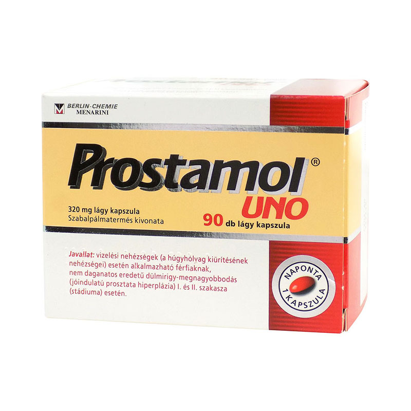 Prostamol uno hogyan kell szedni prosztatagyulladást